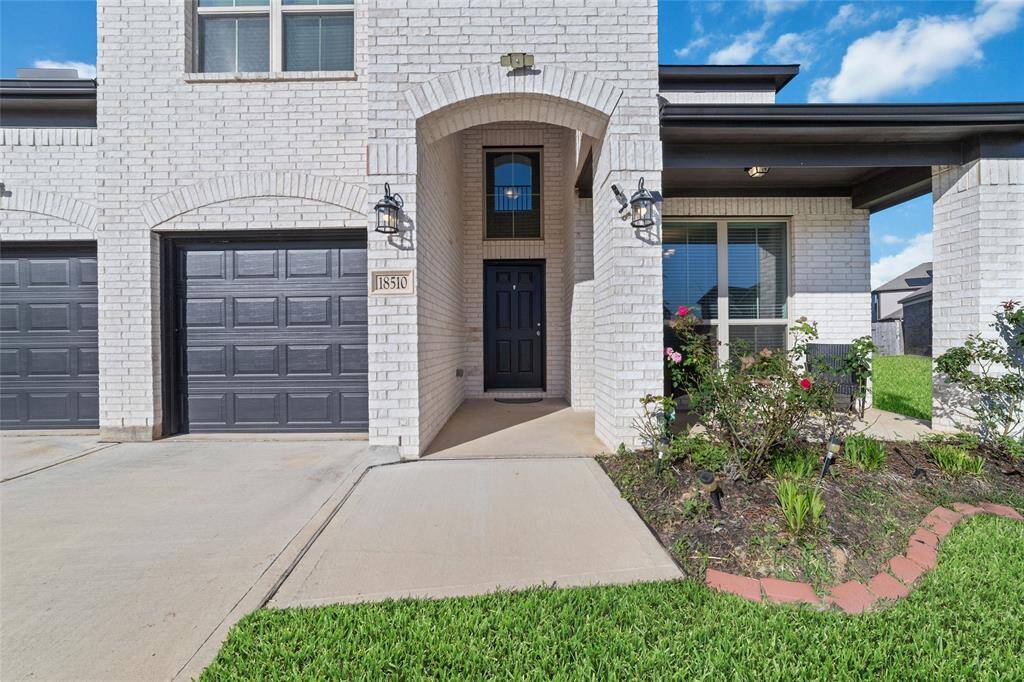 Upgraded elevation with front porch
