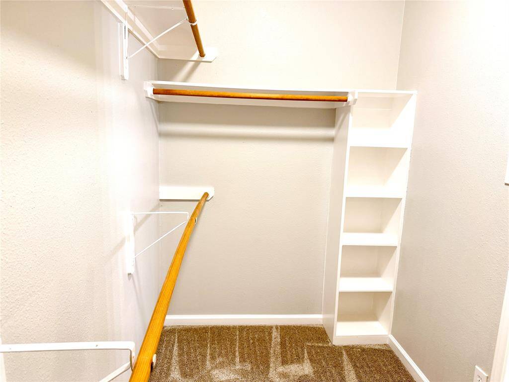 Primary bathroom with standing shower