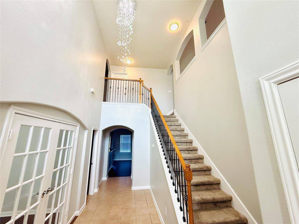 A view from the front entry