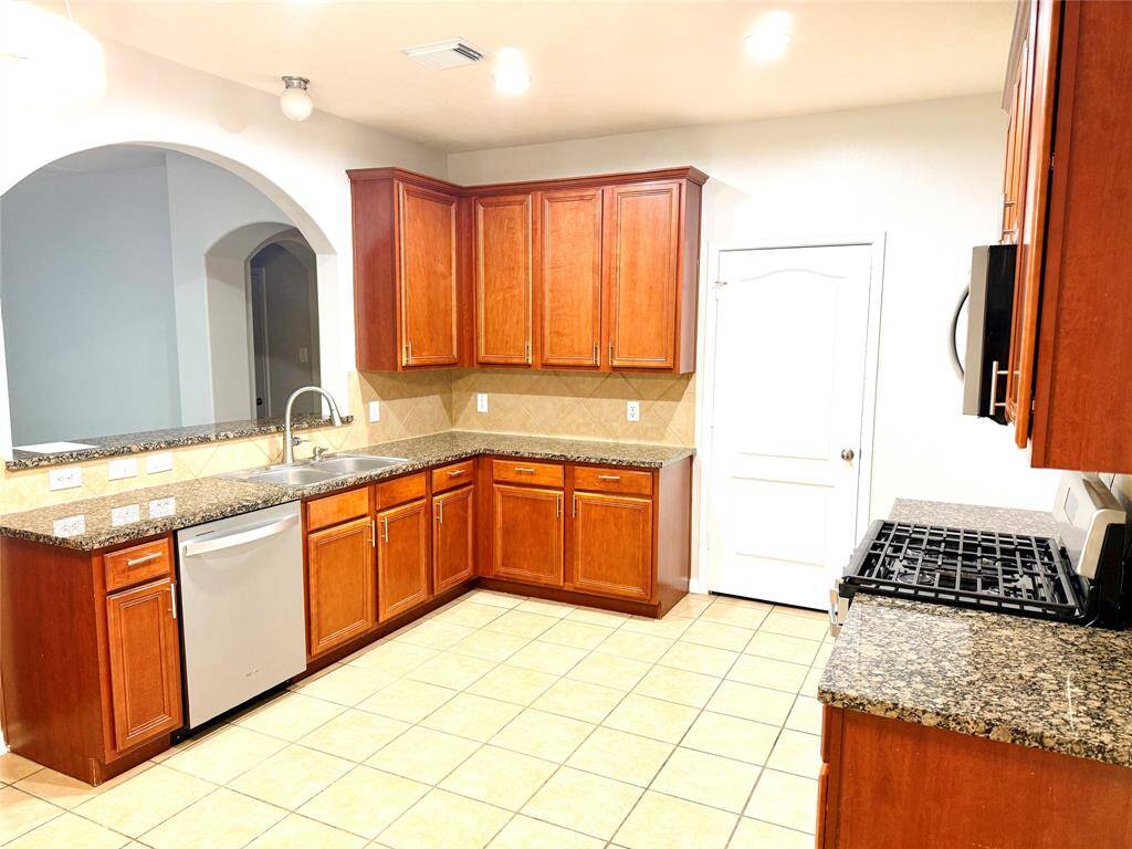 Kitchen with recently upgraded appliances