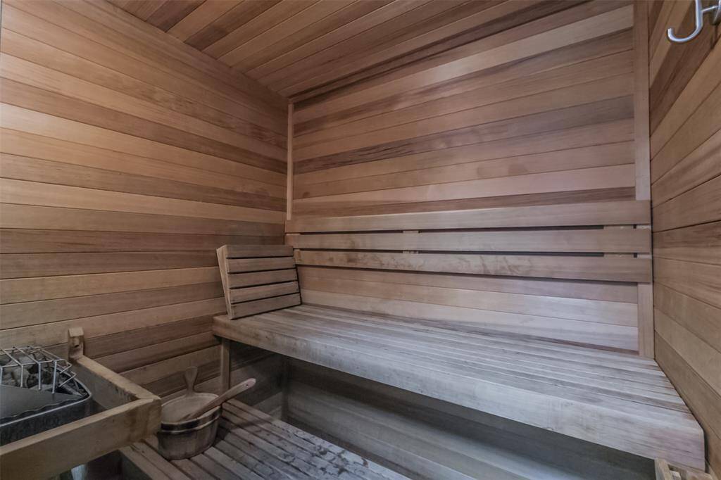 One of the many amenities offered at The Spires are their wet and dry saunas.