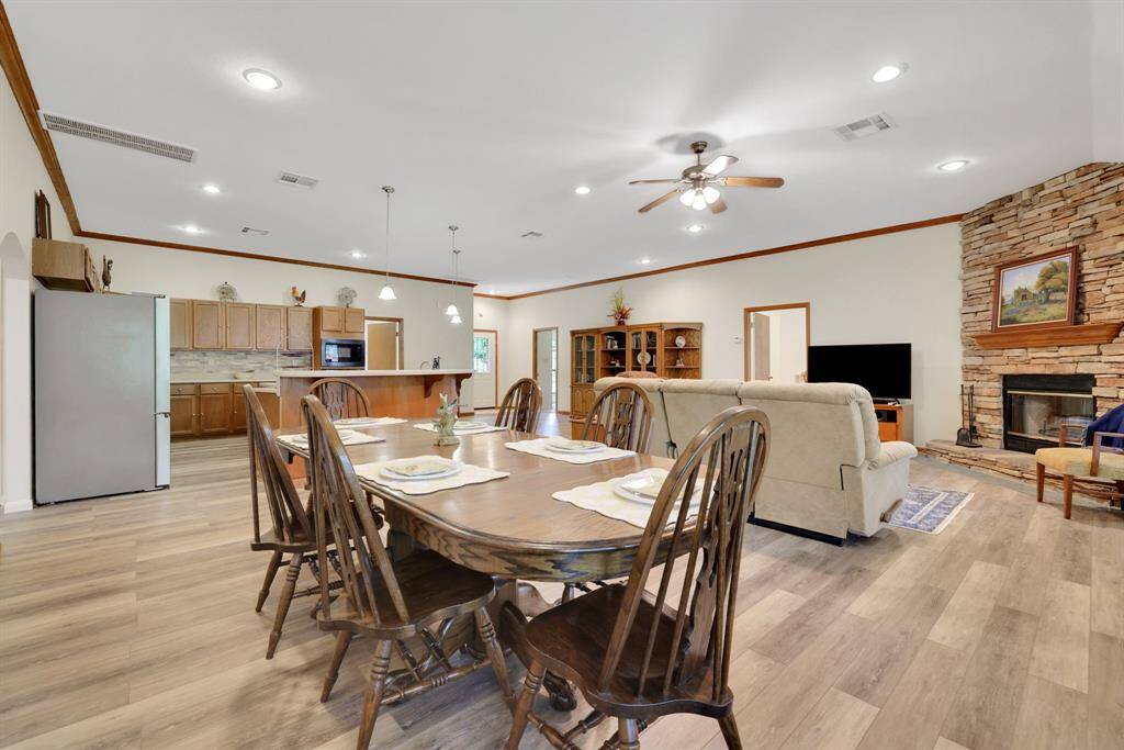 Dining area