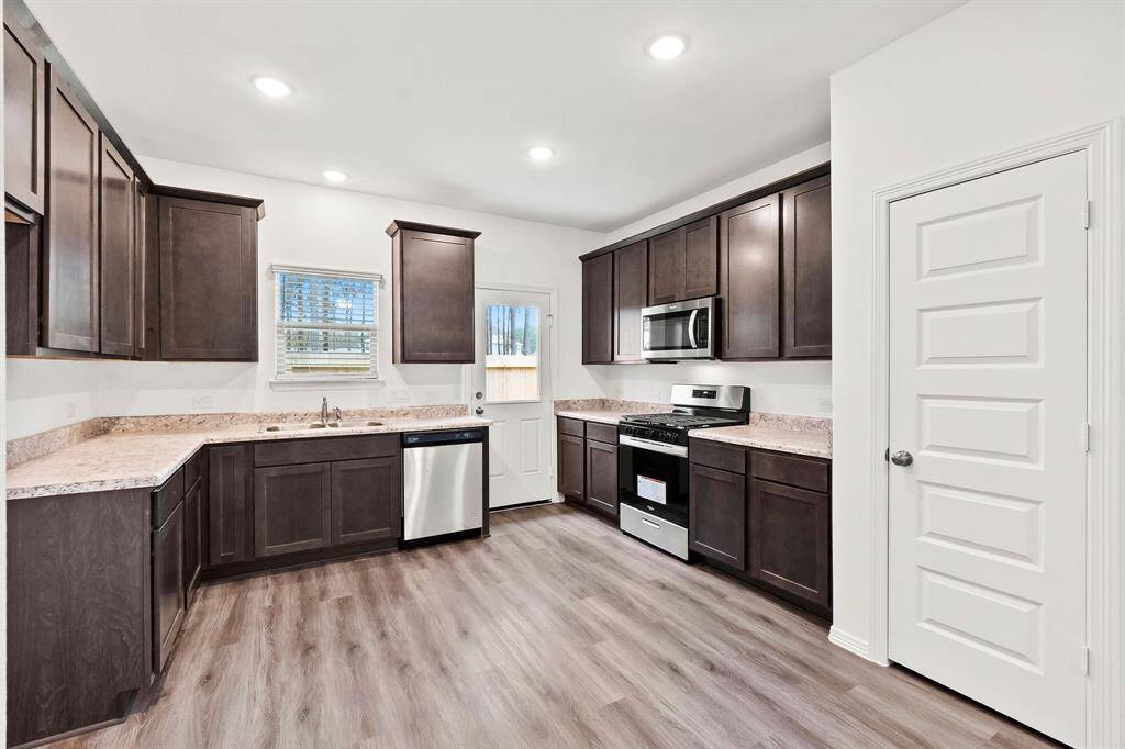Beautiful Kitchen with Stainless Steel Appliances