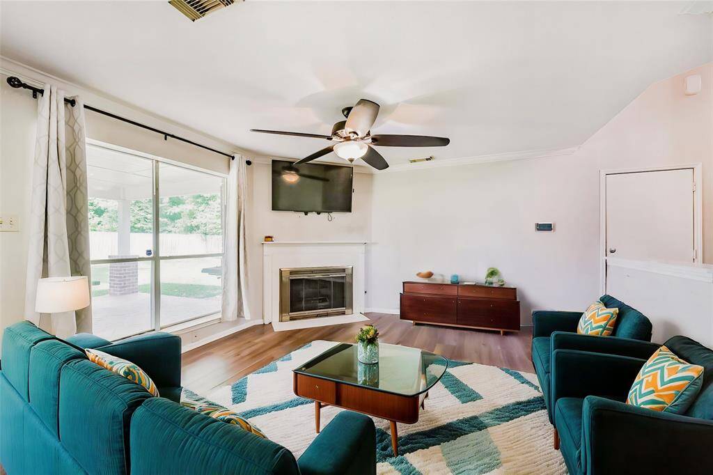 Virtually Staged living room