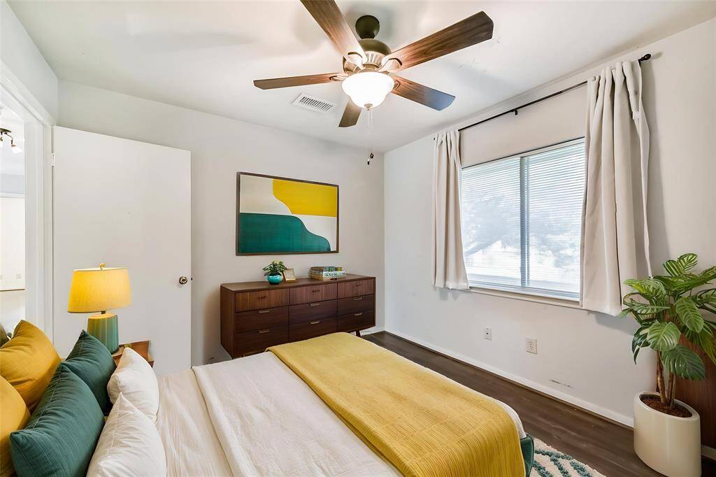 Virtually Staged secondary bedroom