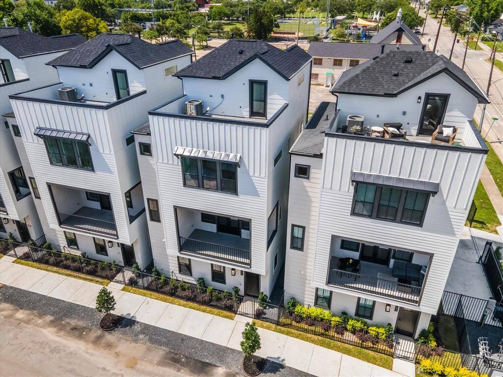 Best view in the area! Wait until you see this view at night! This is the South Plan...the homes across the street have the same view from the rooftop balcony with 300 more square ft on the inside and private driveways. Check out 2209 Dennis for listing specs!