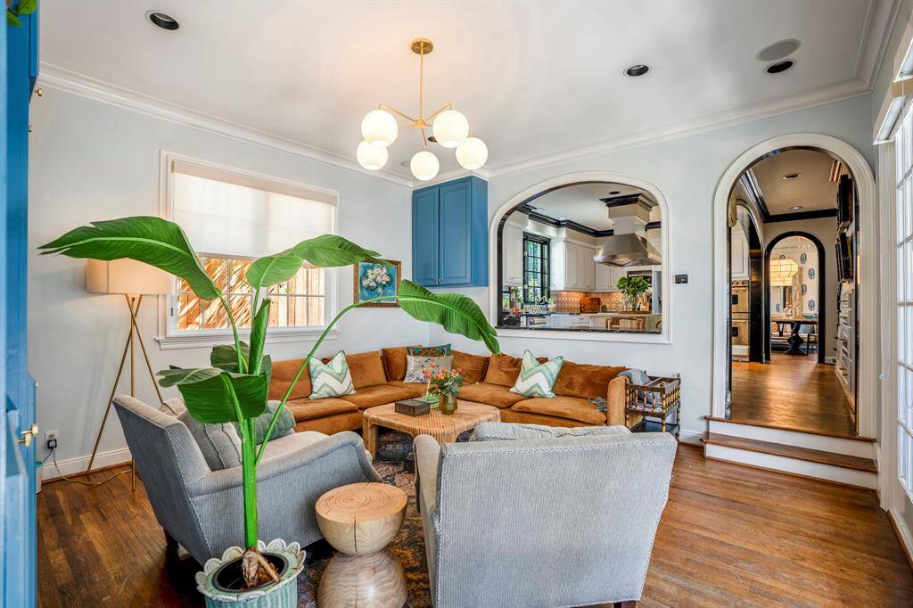 The heart of the home—the family room! Whether it's movie nights or playdates, this inviting family room is designed for everyday joy. The best part is how it overlooks the kitchen and backyard at the same time, making it an extremely functional space.