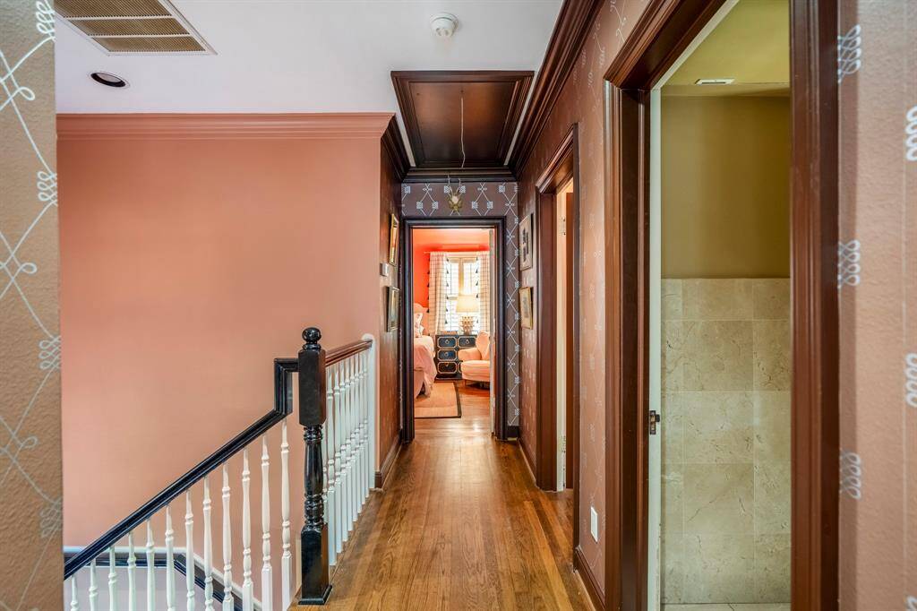 Maintain privacy with the primary bedroom on the opposite side of the second story from the secondary bedrooms.
