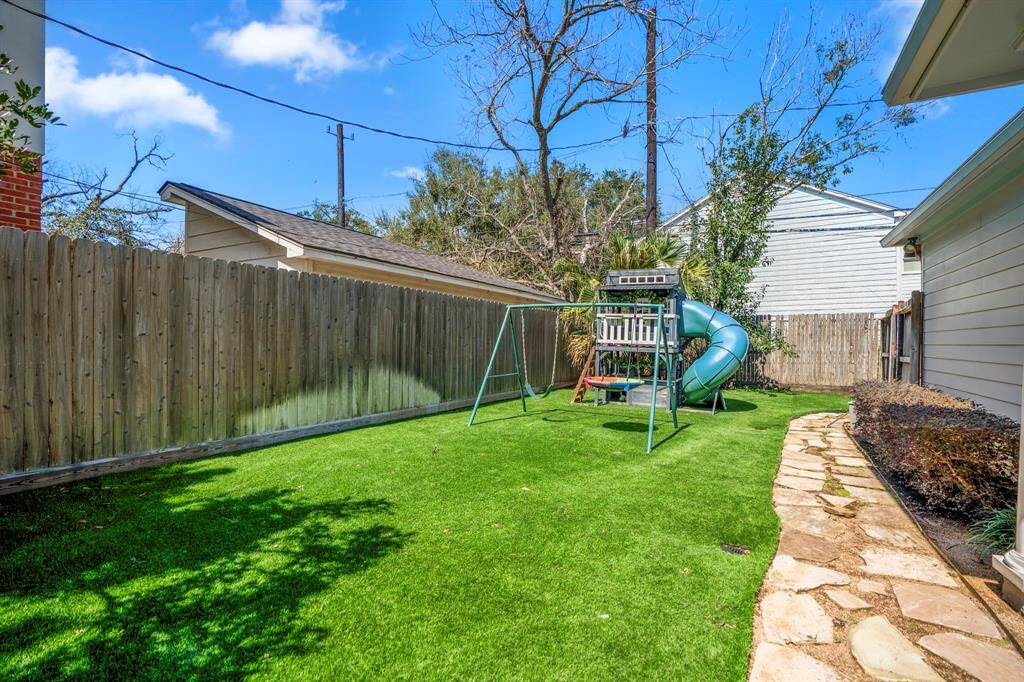 With space for a pool, this backyard is ready to become your personal paradise.