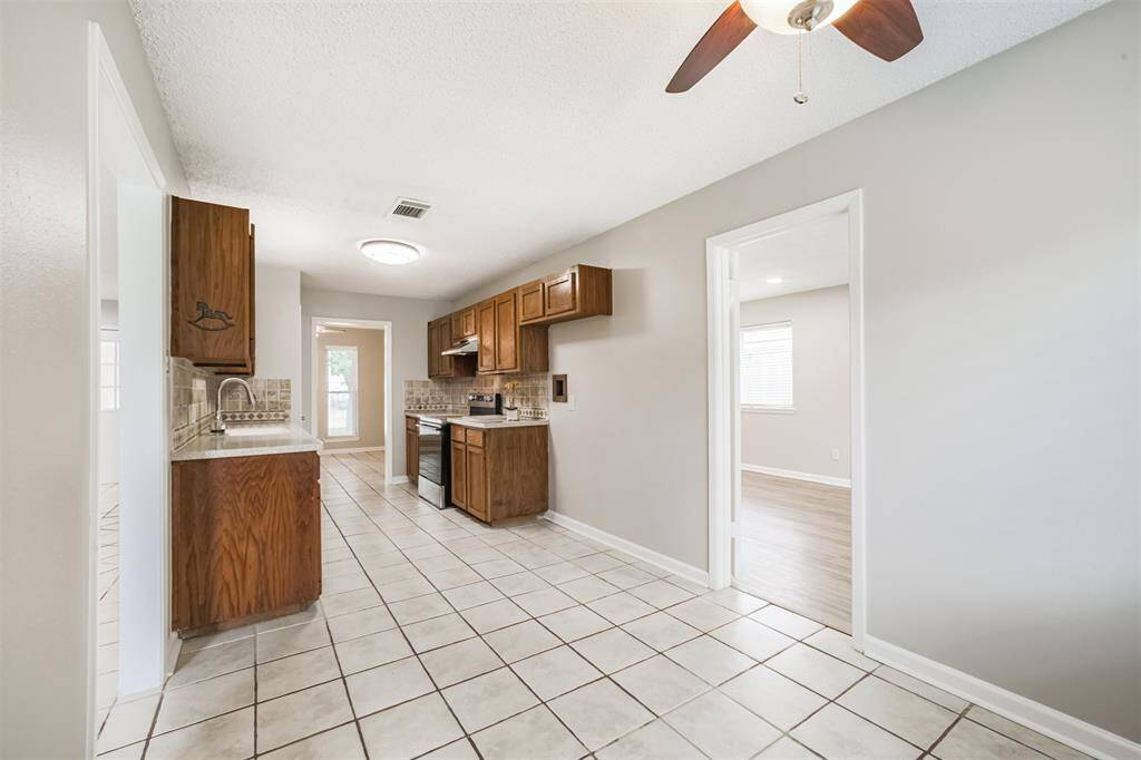To the right, you'll notice the door to the primary bedroom.