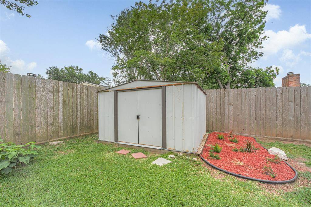 Storage shed!