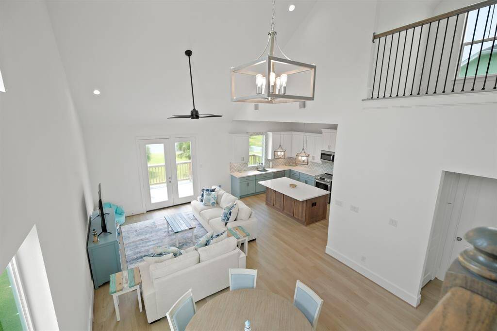 View from the stairs