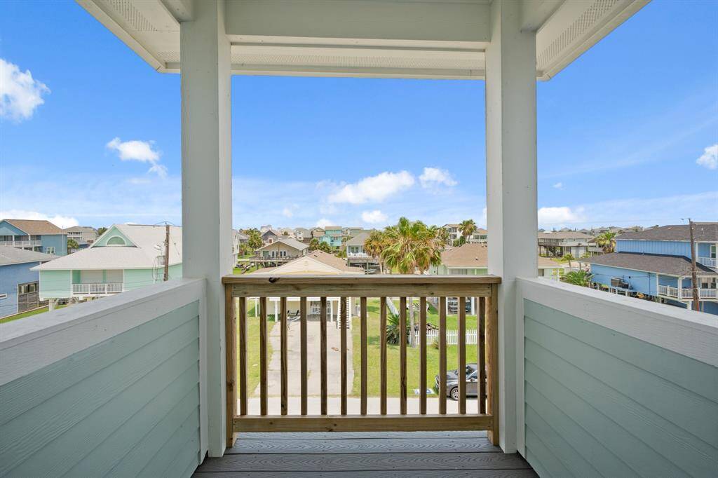 Private balcony is the perfect spot for morning coffee and evening cocktail