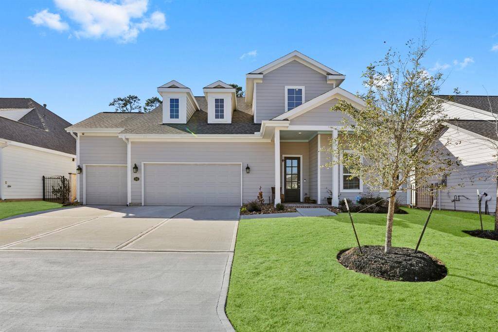Stunning Elevation with Three-Car Oversized Garage