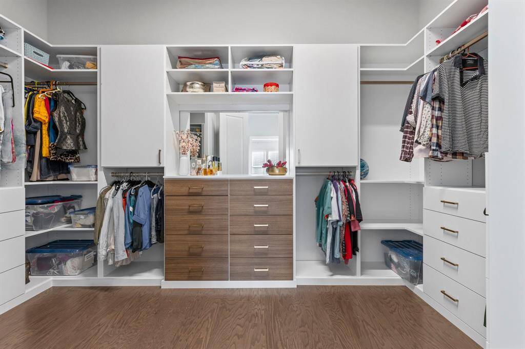 Walk-In Closet with Custom Cabinetry, Elevating Your Storage Experience