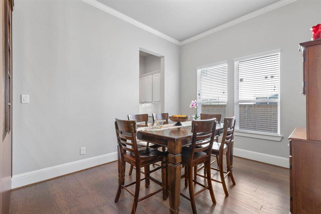 Formal Dining room is perfect for hosting dinner parties and entertaining
