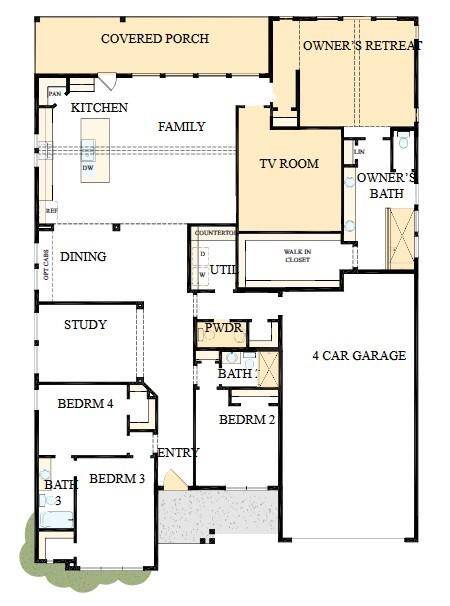 The success of a floor plan is the way you can move through it…You’ll be amazed at how well this home lives…We call it traffic patterns.