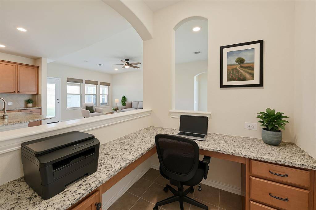 Versatile Tech Center – Use as a workspace or a stylish dry bar—your choice!