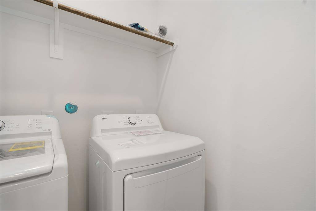 Laundry room on the second floor