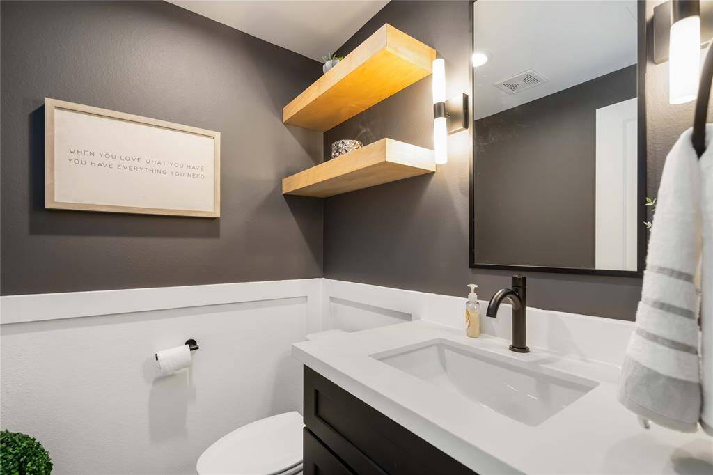 Half bathroom- second floor