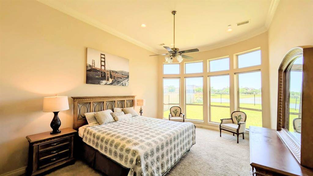 Large master suite