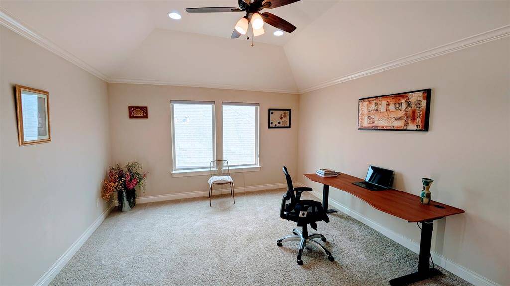 Media room upstairs