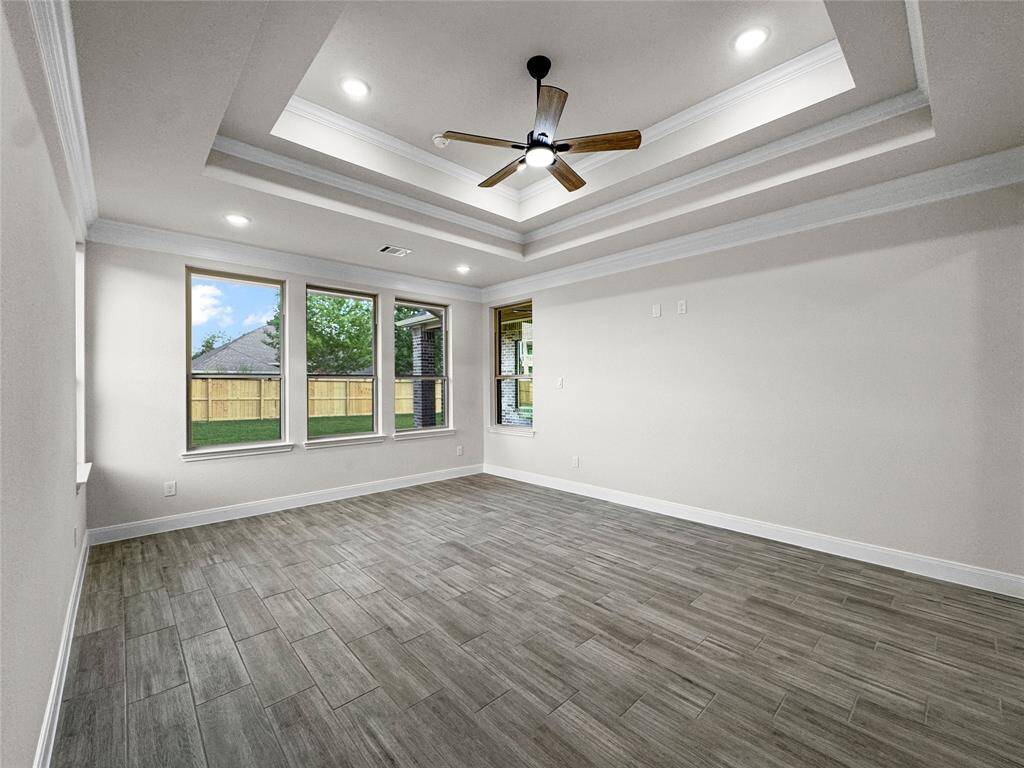 Similar Master Bedroom in a Home Built by TX Best Home Builders