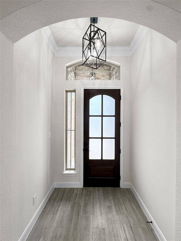 Similar Foyer of a Home Built By TX Best Home Builders