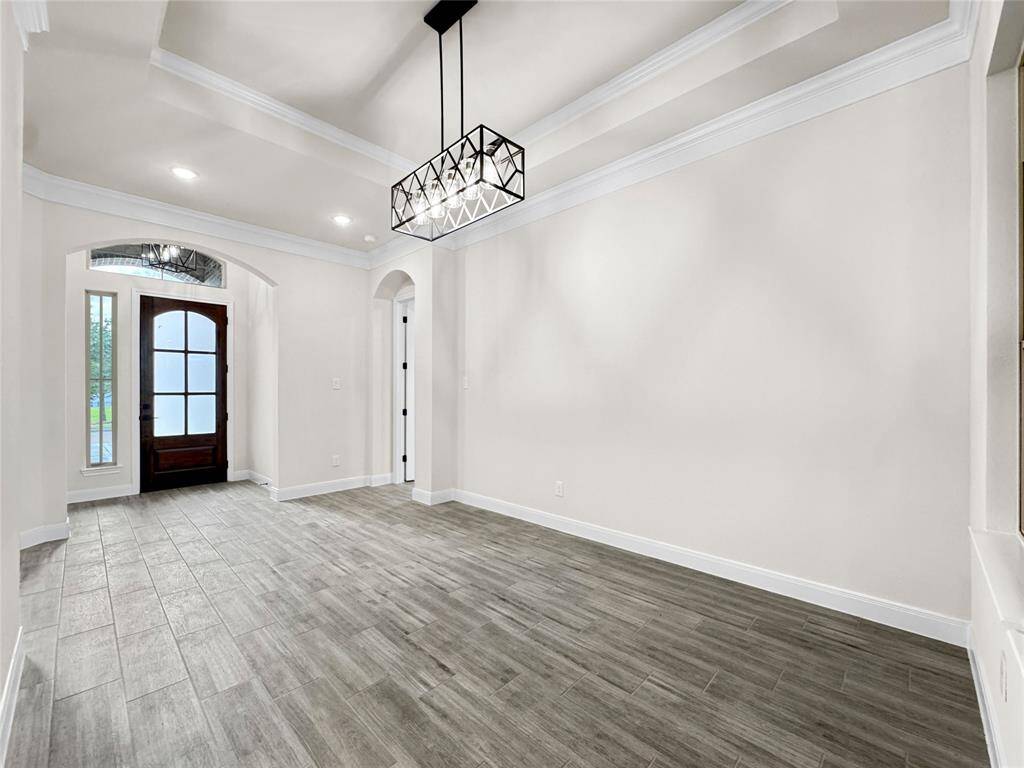Similar Dining Room of a Home Built By TX Best Home Builders