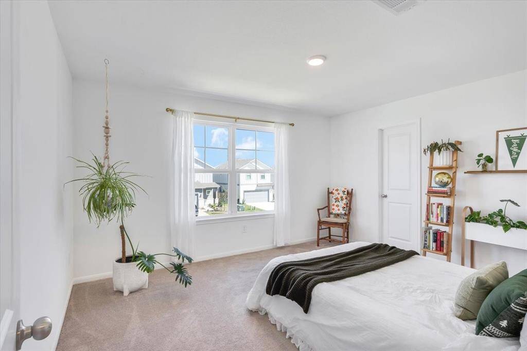 Large third bedroom with walk in closet.