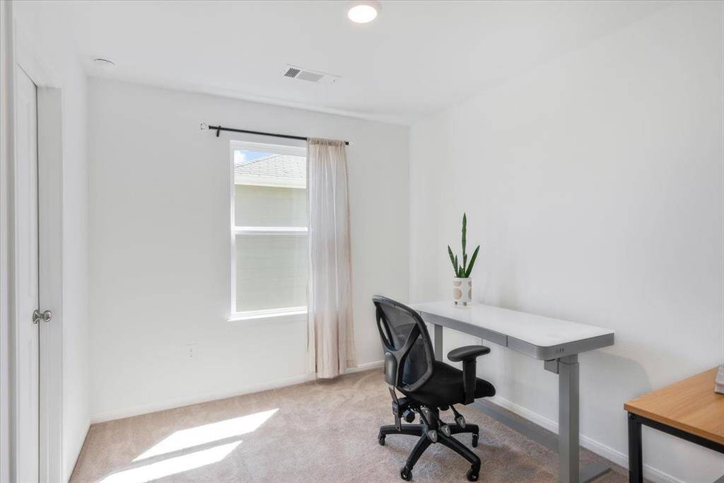 Fourth Bedroom is currently being used as an office but would make a great bedroom!