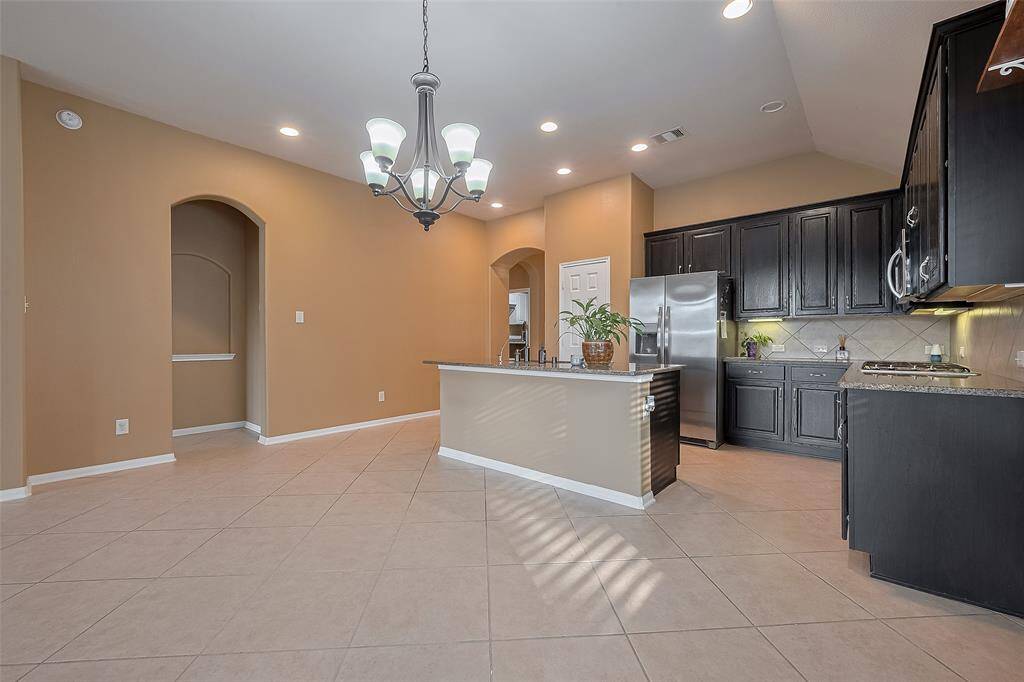 Family Room open to kichen