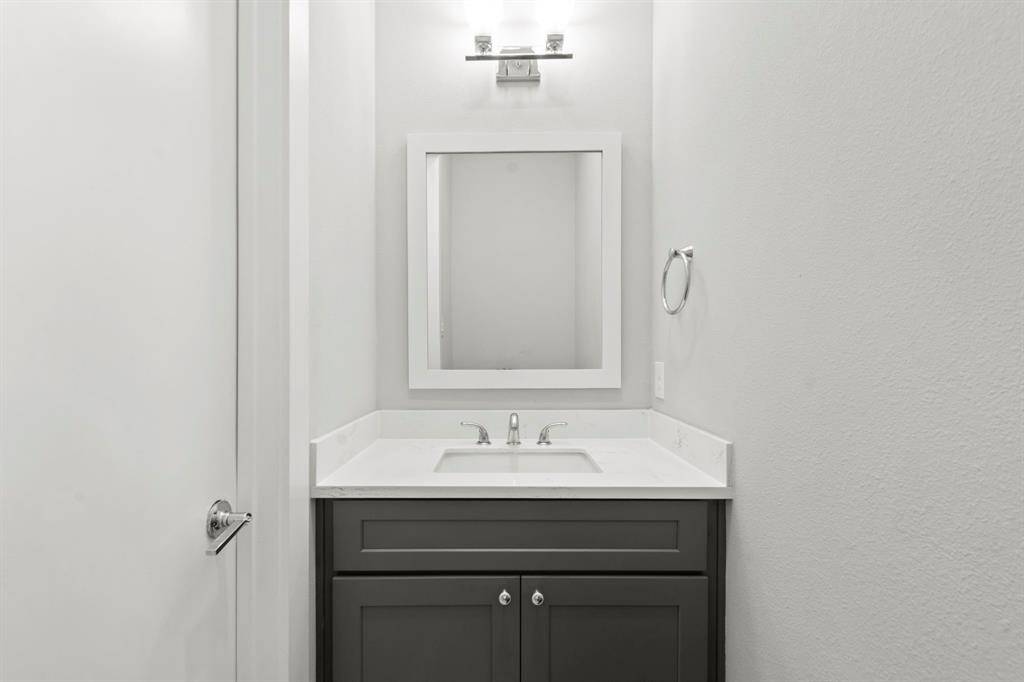 Second floor- half bath