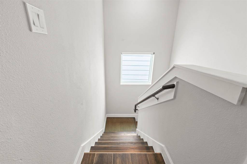 Third floor features tile flooring throughout