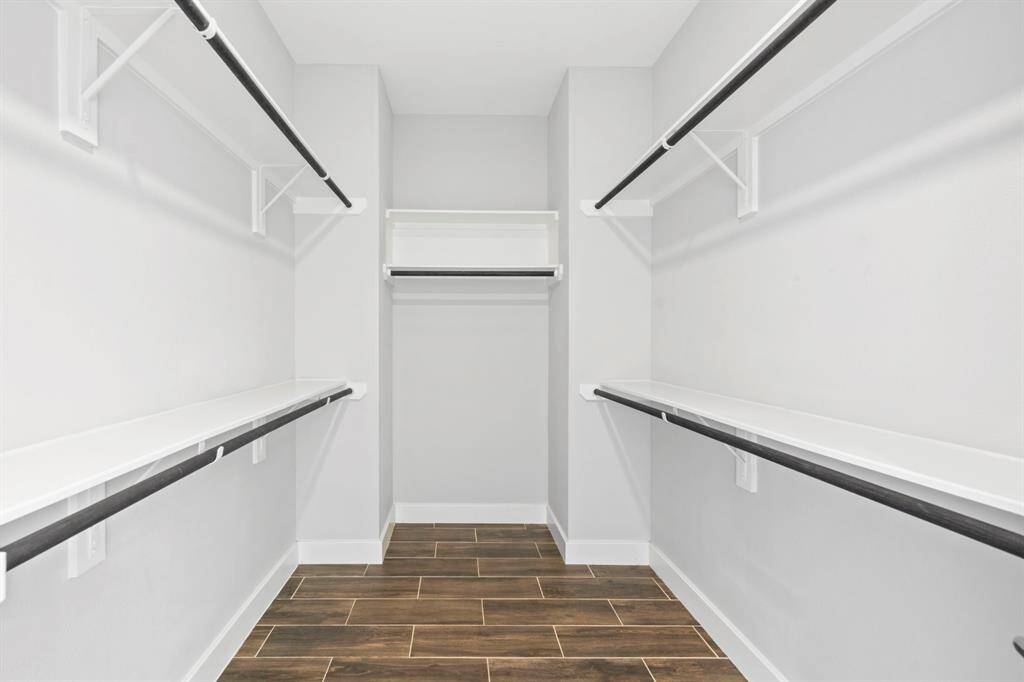 Primary closet