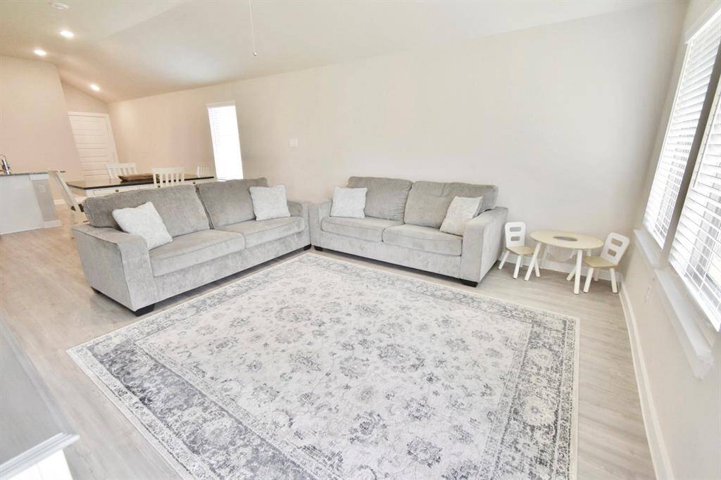 Another view of the living area from the back door!
