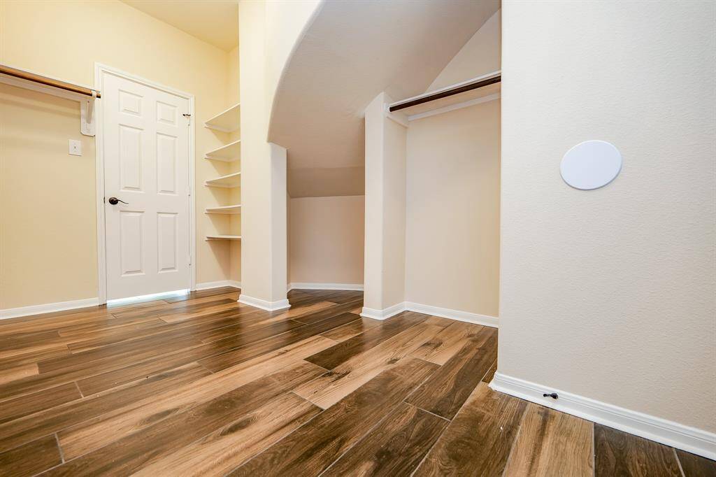 The beauty and physical comforts of this home are in its details, as pictured here in a deluxe primary walk-in closet ? beyond belief!