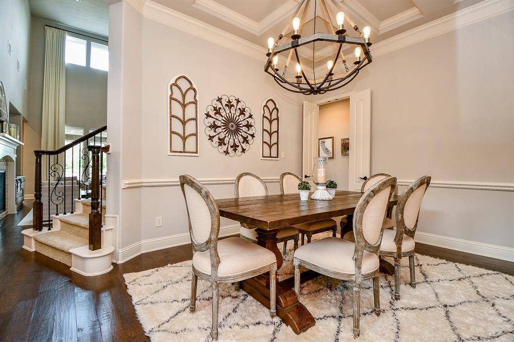 Whether hosting holiday dinners or intimate celebrations, this space is perfectly suited for both style and function.