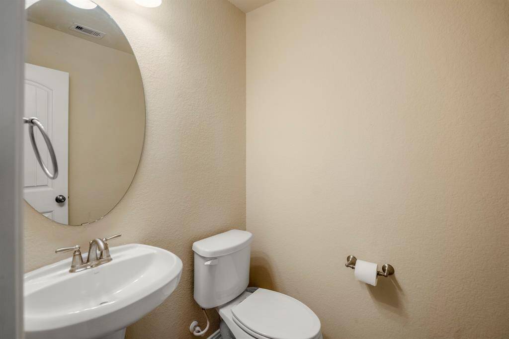 Powder Room off the Gameroom