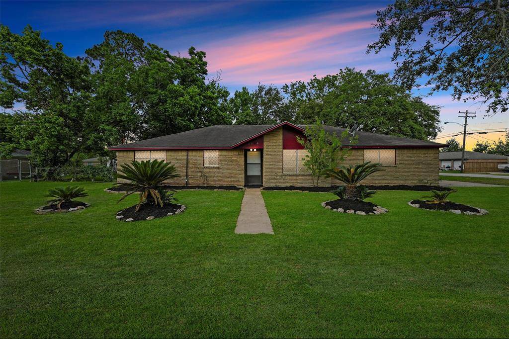 Enjoy a sunset view of the property.