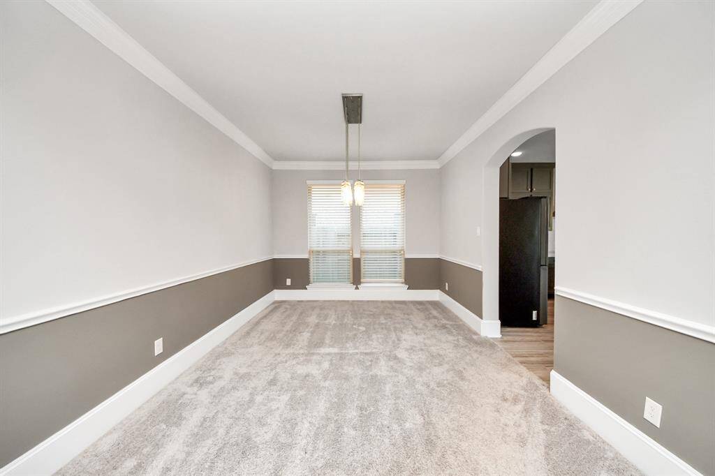 formal dining area
