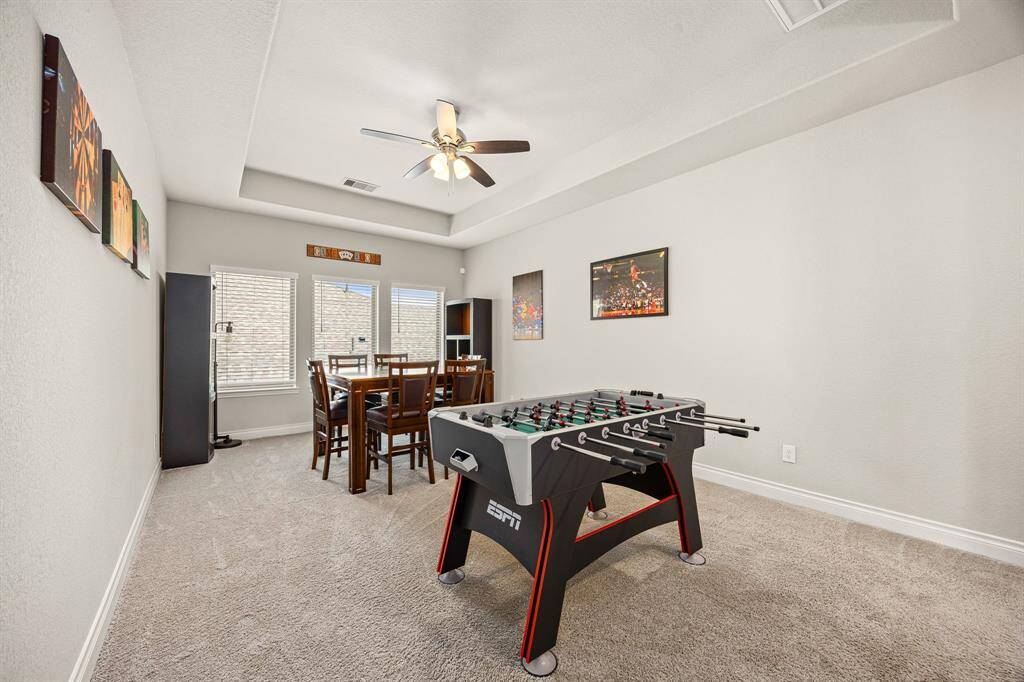 Game Room That Connects To the Theater/Media Room!
