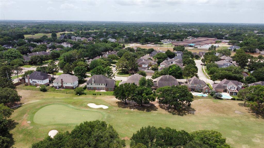 Golf course views.