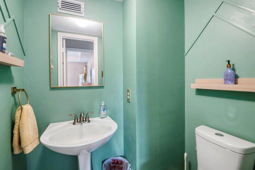 Half bath downstairs