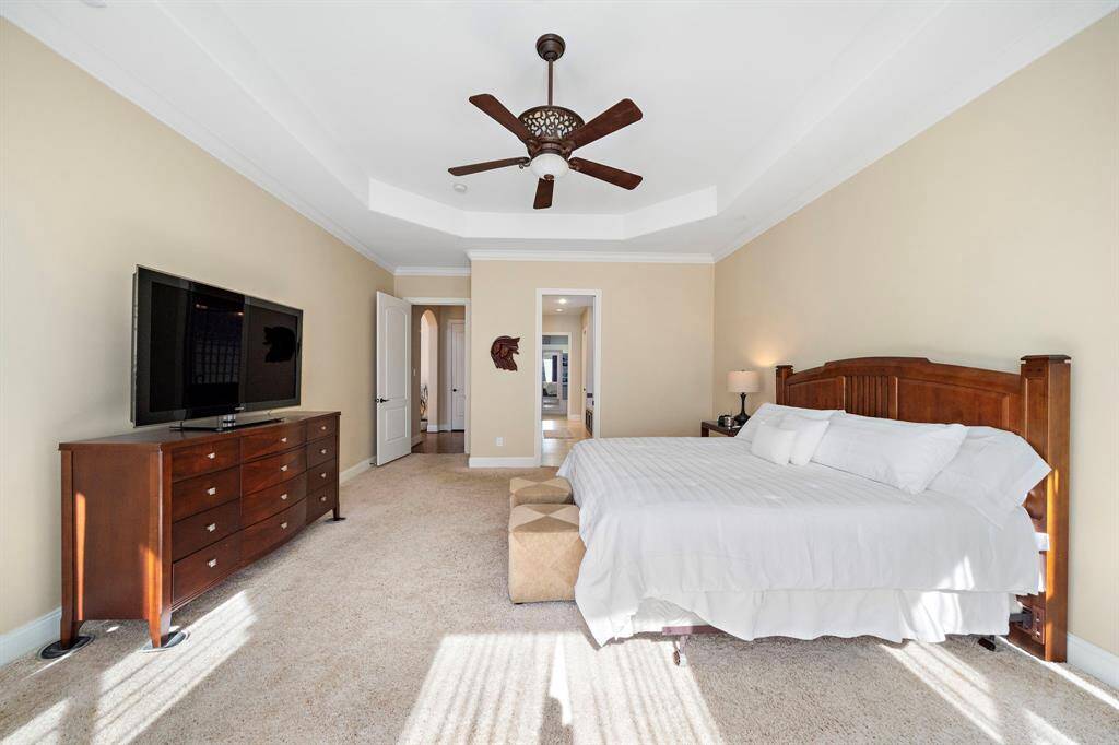 Another view of the large master bedroom