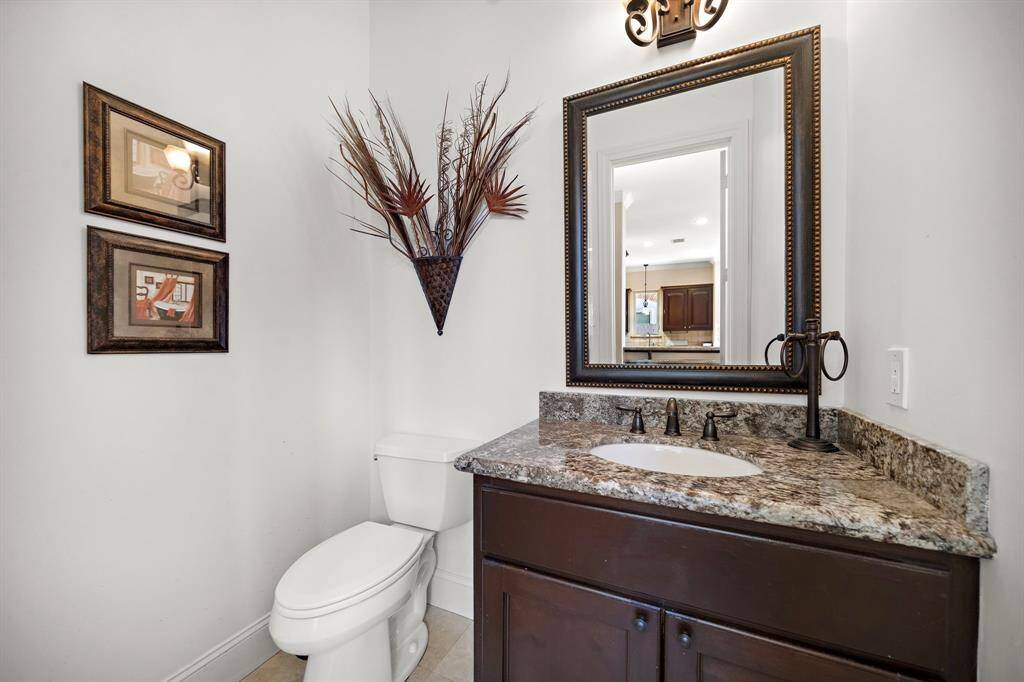 Half bath downstairs