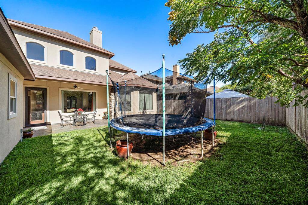 Backyard view