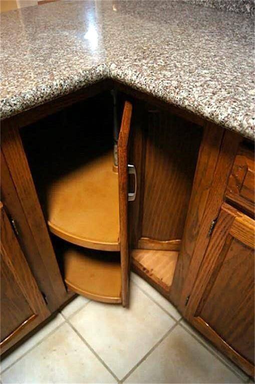 ROTATING STORAGE KITCHEN CABINET