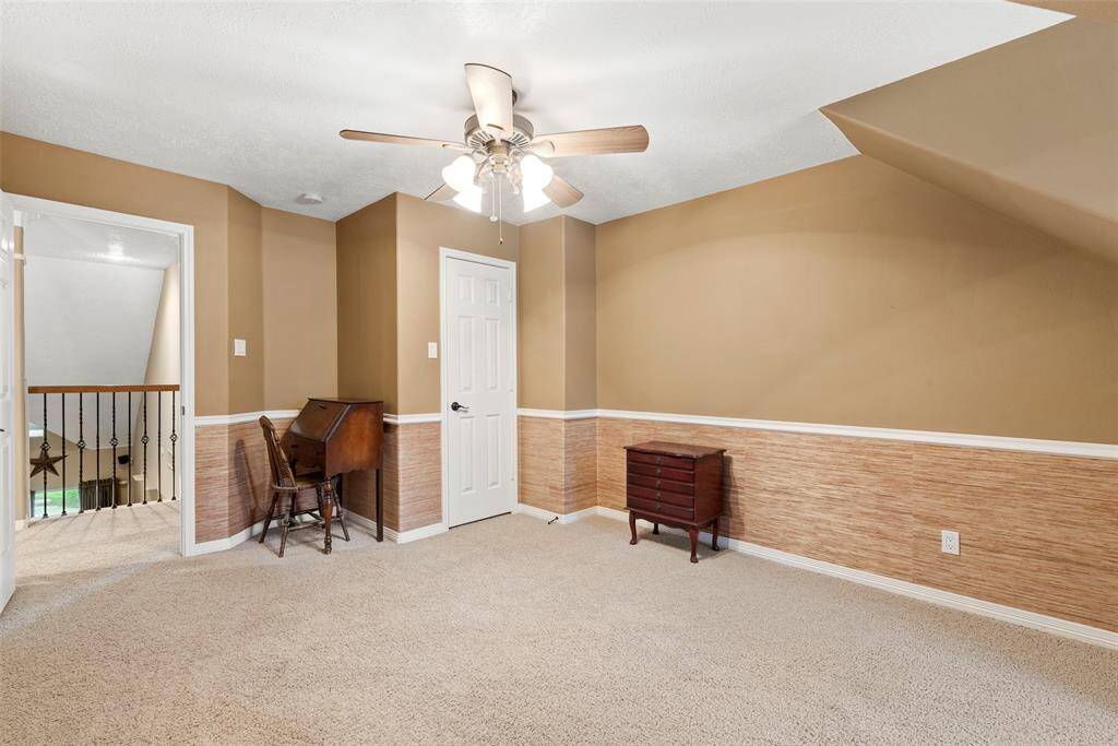 Possibilities are endless for this room with its unique character.