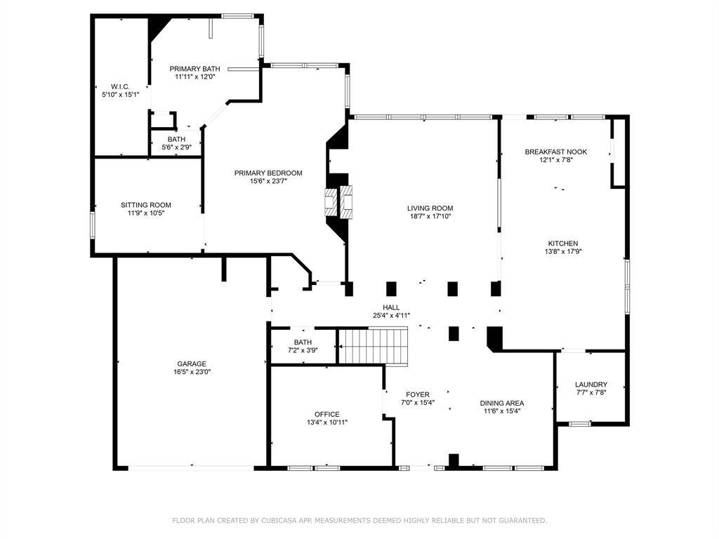 First floor layout